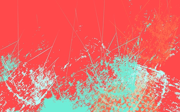 Abstract grunge texture red and blue color background