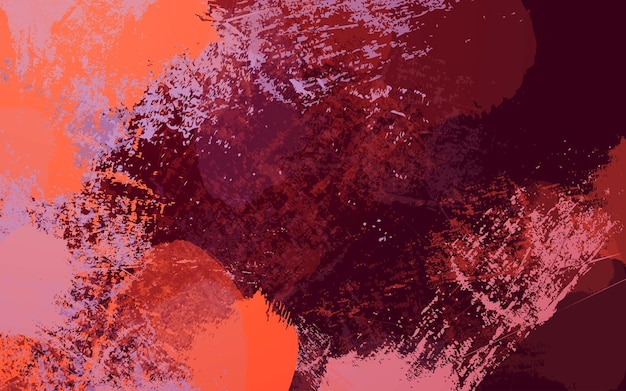 Vector abstract grunge texture red colors background