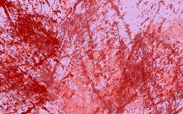 Abstract grunge texture splash paint red color background