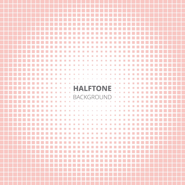 Abstract halftone background