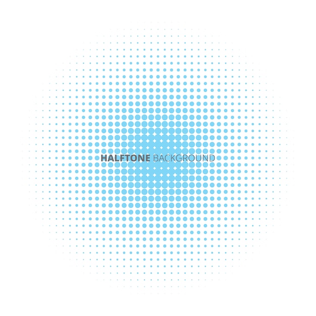 Abstract halftone background