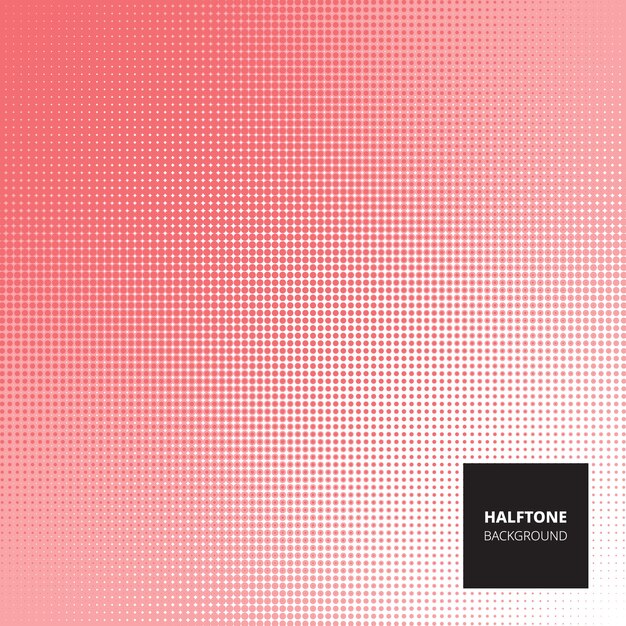 Abstract halftone background