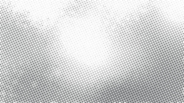 Abstract halftone design on white background