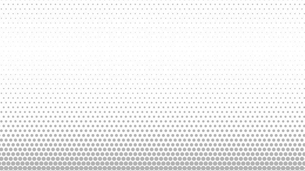 Abstract halftone dots background in gray colors