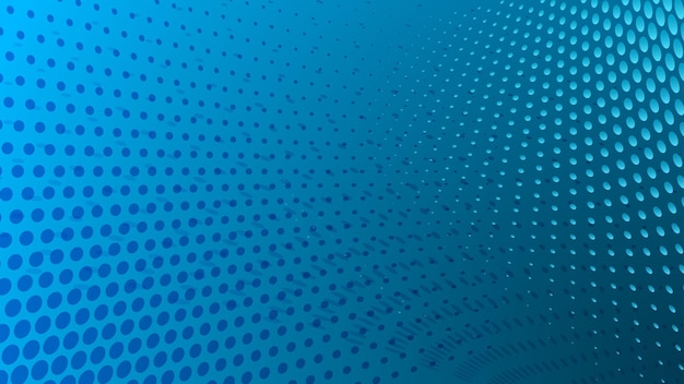 Abstract halftone dots background in light blue colors