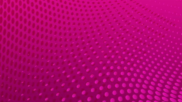 Abstract halftone dots background in pink colors