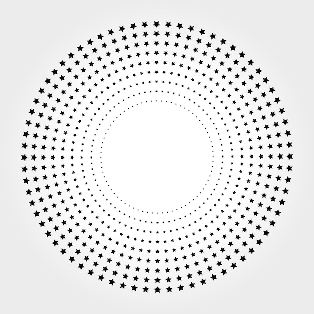 Abstract Halftone Dots Background