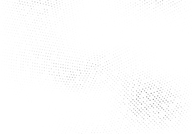 Abstract halftone dotted background. Monochrome pattern with dot and circles. Vector modern futuristic texture for posters, business cards, postcards, interior design, stickers.