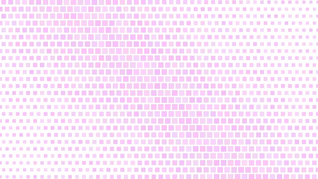 Abstract halftone gradient background of small squares purple on white