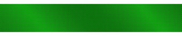 Abstract halftone gradient horizontal banner in green colors