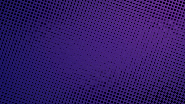 Abstract Halftone violet grunge design background banner