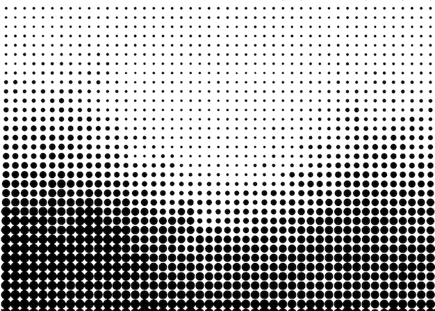 Abstract Halftone wave grunge design background banner