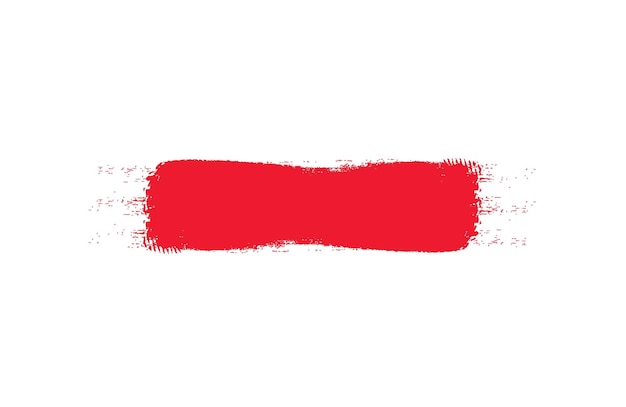 abstract hand painted textured red brush background