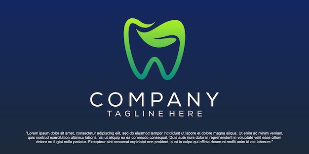 Abstract health dental logo design