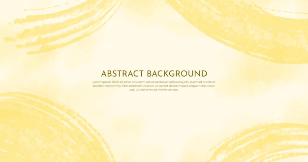 Abstract horizontal watercolor background Neutral light colored empty space background illustration