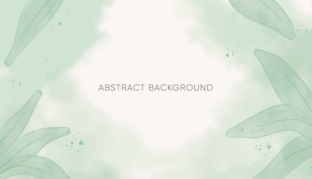 Abstract horizontal watercolor background Neutral light colored empty space background illustration