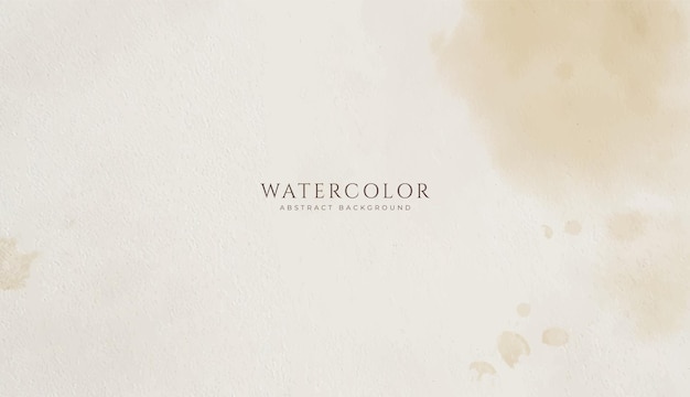 Abstract horizontal watercolor background Neutral light colored empty space background illustration