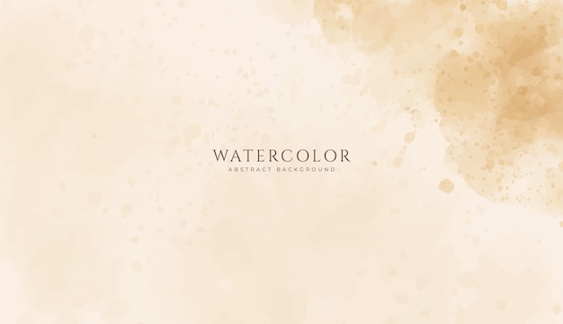 Abstract horizontal watercolor background Neutral light colored empty space background illustration