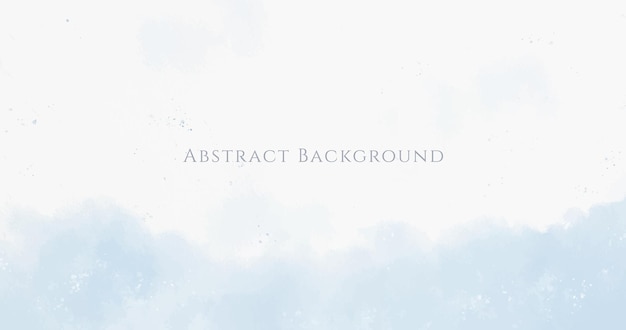 Abstract horizontal watercolor background Neutral light colored empty space background illustration