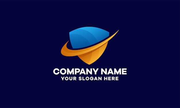 Abstract Investment Company Gradient Logo Template