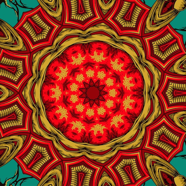 Abstract kaleidoscope background Beautiful kaleidoscope seamless pattern Colorful mosaic texture