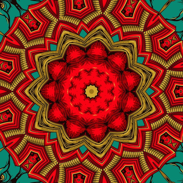 Abstract kaleidoscope background Beautiful kaleidoscope seamless pattern Colorful mosaic texture