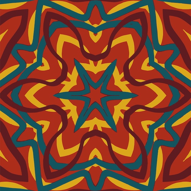 Abstract kaleidoscope background Beautiful kaleidoscope seamless pattern Multicolor mosaic texture Seamless kaleidoscope texture Unique kaleidoscope design