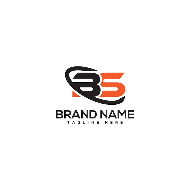 Abstract letter BS SB company Logo Design vector Initials Business logo