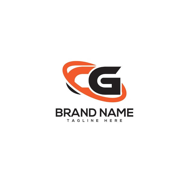 Abstract letter CG GC company Logo Design vector Initials Business logo