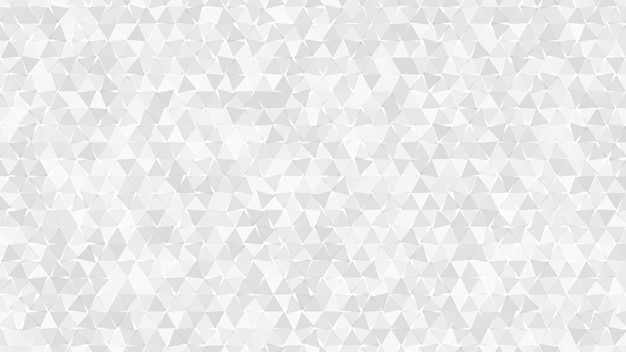 Abstract light background of small triangles in white and gray colors