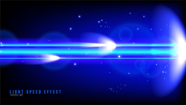 Abstract Light Speed in Vector