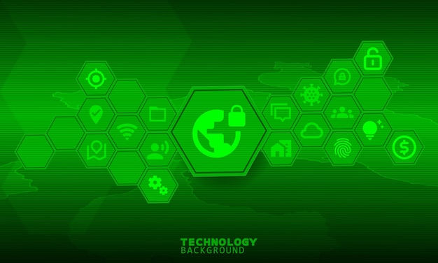 Abstract Light technology concept. technology background. neon effect. circuit board concept.