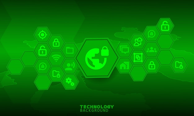 Abstract Light technology concept. technology background. neon effect. circuit board concept.