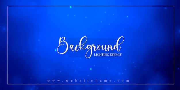 Abstract Lighting Effect Background Banner Design Multipurpose