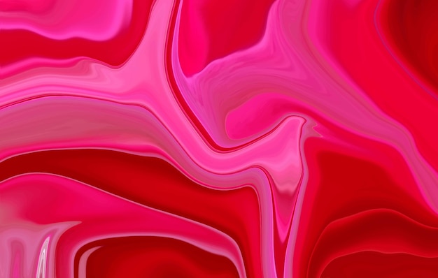 Abstract liquid background design with red color