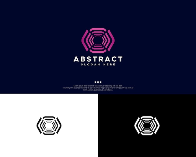 Abstract logo design template