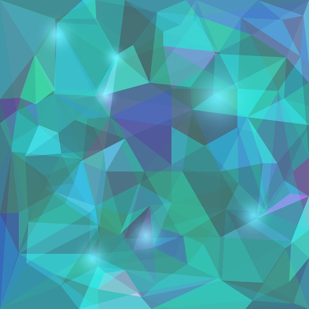 Abstract Low Poly Polygonal Pattern Background Templat