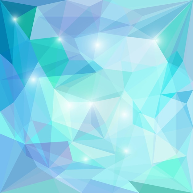 Abstract Low Poly Polygonal Pattern Background Templat