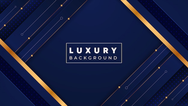 Abstract Luxury background with golden details