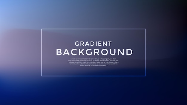 Abstract luxury blue gradient design background banner