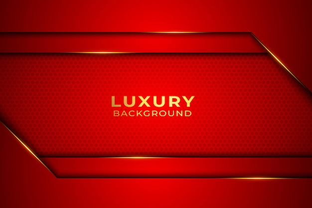 abstract luxury golden red background