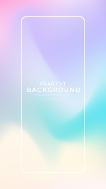 Abstract luxury pastel gradient design background banner