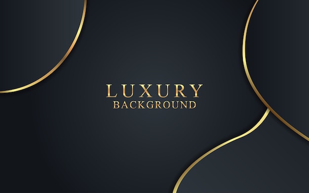 Abstract luxury with golden element.