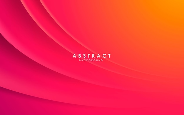 Abstract modern background gradient color wavy light and shadow decoration