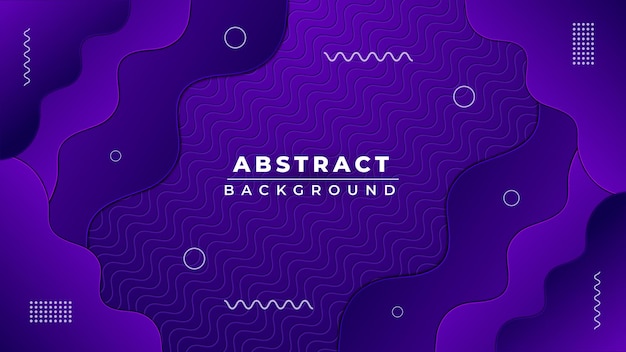 Abstract Modern Colorful Fluid Background Design