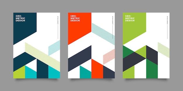 Abstract modern cover design