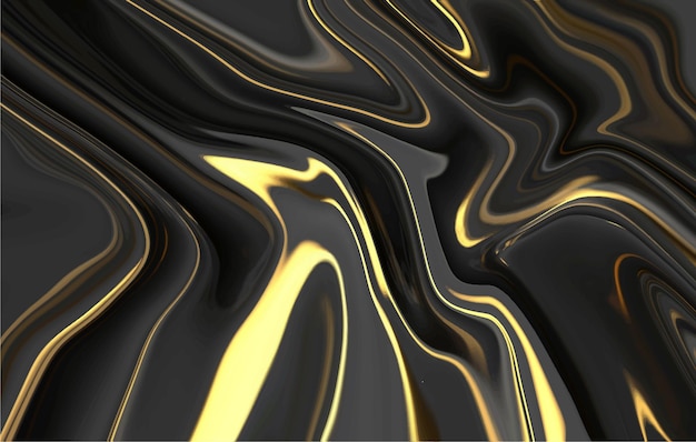 Abstract modern glossy luxury liquid background design