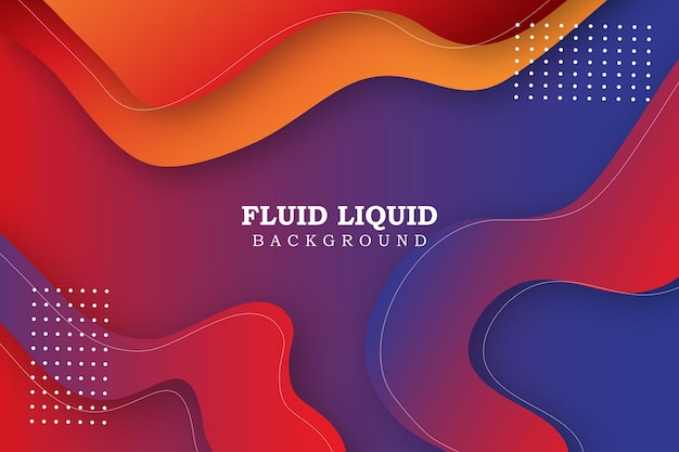 Abstract modern gradient liquid background