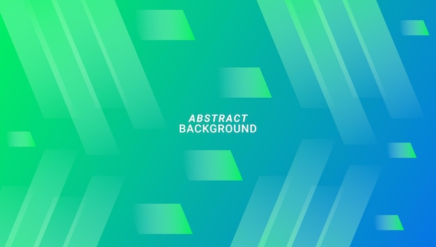 Abstract modern green lines background