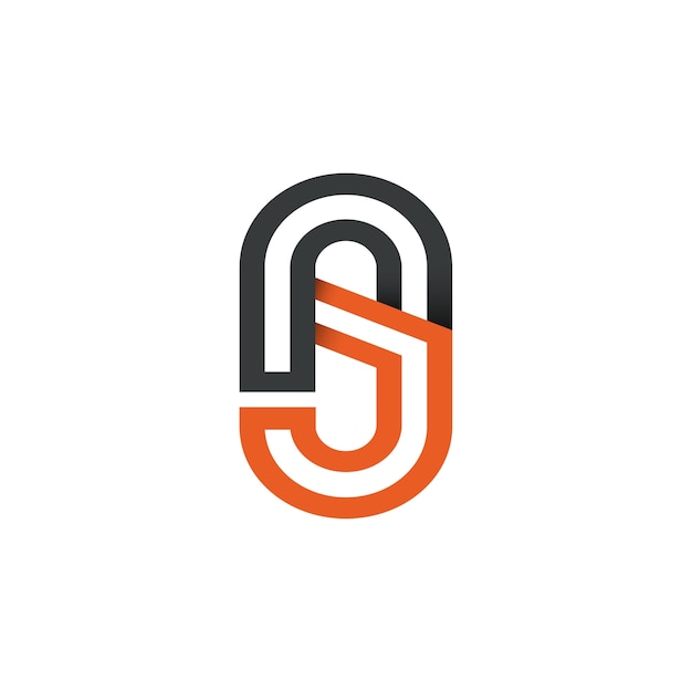 abstract and modern logo